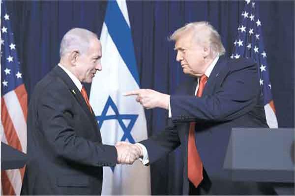 دونالد ترامب وبنيامين نتنياهو