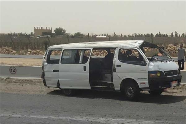 إصطدام ميكروباص