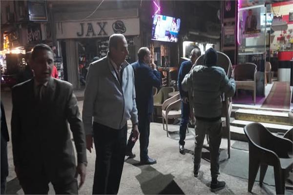 اللواء أشرف الجندي محافظ الغربية خلال الحملات علي الاشغالات