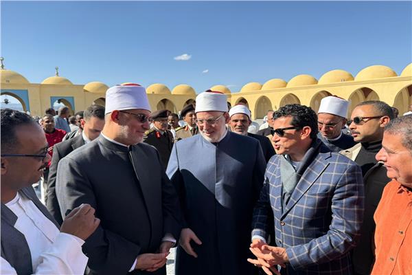 مفتي الجمهورية يشهد افتتاح مسجدَي "السميع العليم"