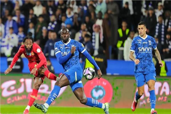 الهلال وضمك- مباراة سابقة