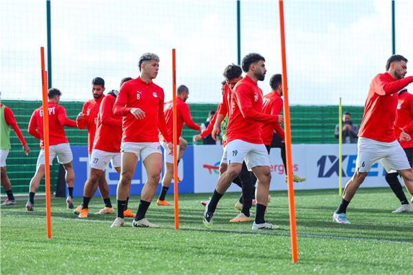 جانب من مران منتخب مصر