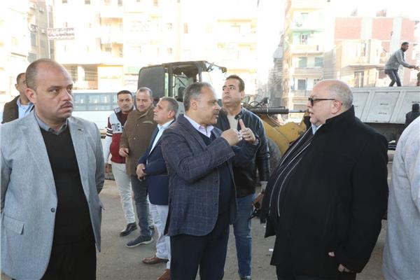 لجنة هندسية لإصلاح الهبوط المفاجئ بكوبرى الصاغة 