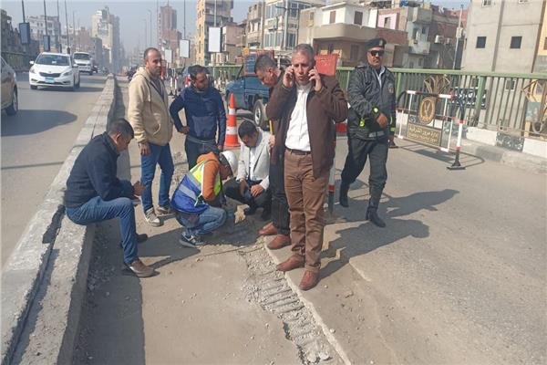 لجنة فنية وهندسية لإصلاح  كوبرى الصاغة