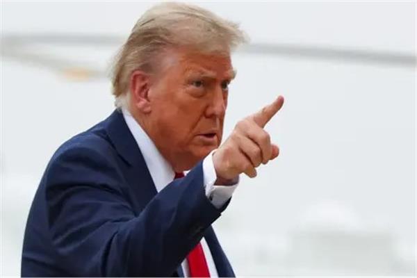الرئيس الأمريكي دونالد ترامب