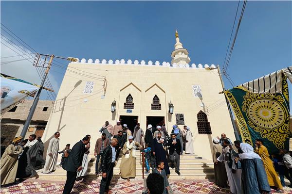 افتتاح مسجد نجع غلاب في قنا 
