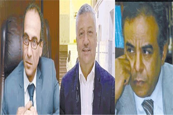 د. زين عبدالهادى - د.شريف شاهين - د . هيثم الحاج علي