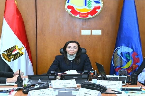 الدكتورة جاكلين عازر محافظ البحيرة