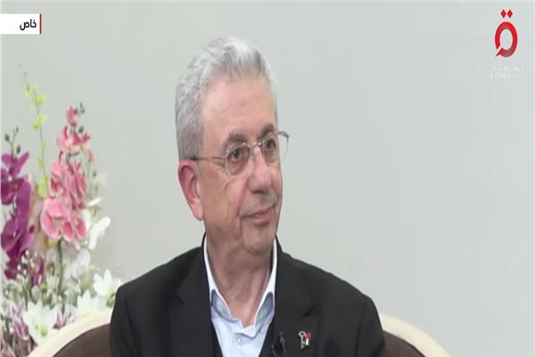 مصطفى البرغوثي أمين عام المبادرة الوطنية الفلسطينية
