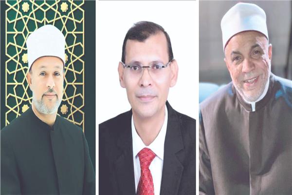 د. جابر طايع و د. جميل تعيلب و د. عبدالخالق عطيفى