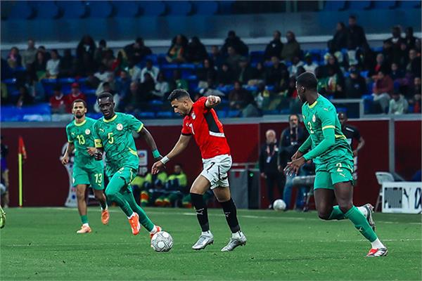 لقاء مصر والسنغال