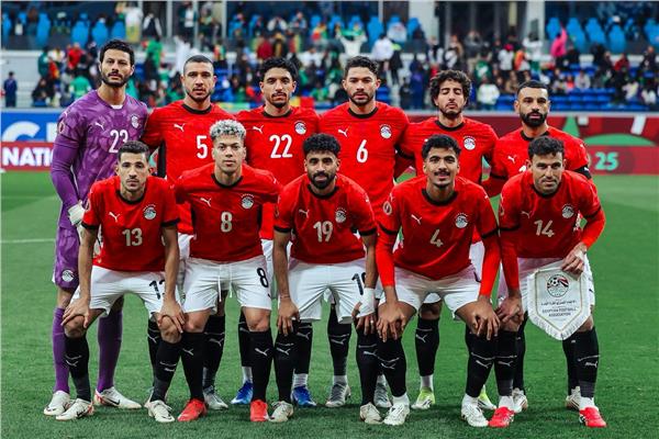 لاعبو منتخب مصر
