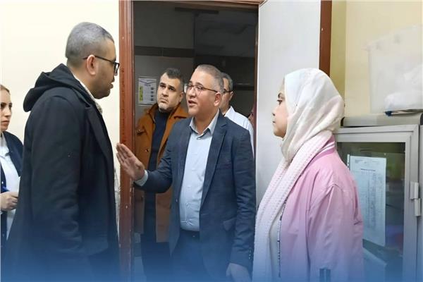 مدير الإدارة المركزية للشؤون الطبية يتفقد وحدات فرع القليوبية