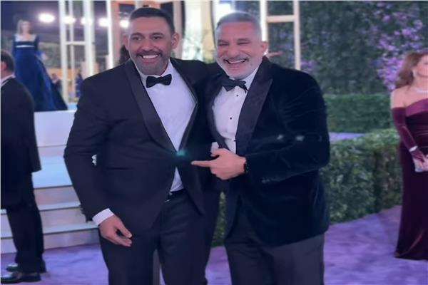 باسم يوسف وعمرو مصطفى 