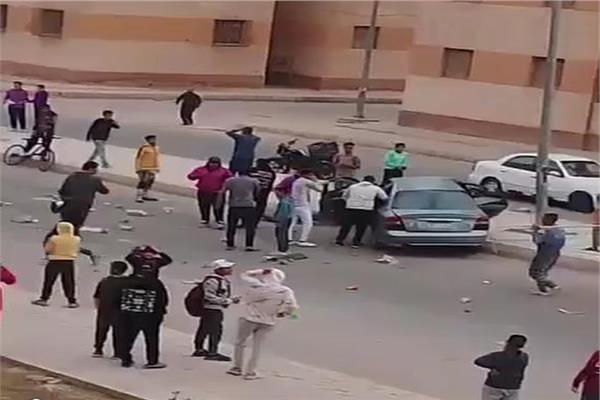 لحظة الحادث