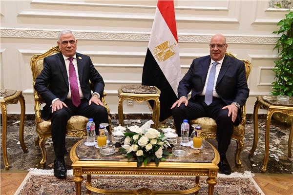 المستشار هشام بدوي يستقبل النائب العام 