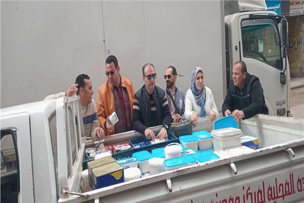 تحرير 86 مخالفة للمخابز وضبط كميات كبيرة من السلع مجهولة المصدر بكفر الشيخ 