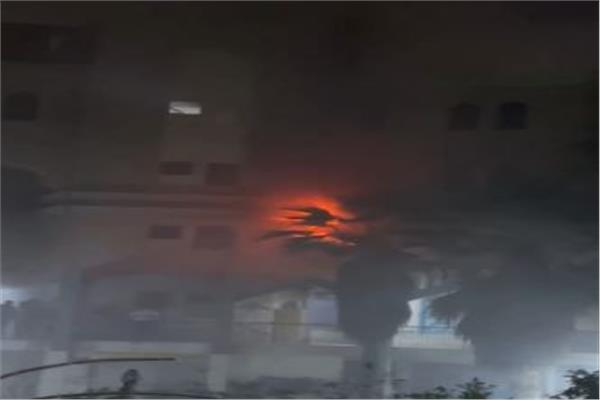 حريق داخل مول شهير بالعبور