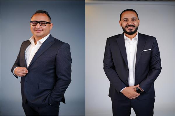 «عصام النجار» رئيس مجلس إدارة الشركة و «شحاته السيد» المدير التنفيذي للشركة