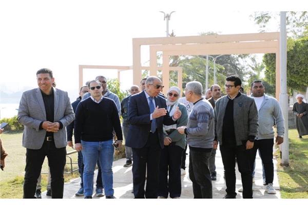 محافظ المنيا يوجّه برفع كفاءة كورنيش النيل 