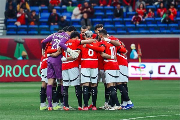 لاعبو منتخب مصر