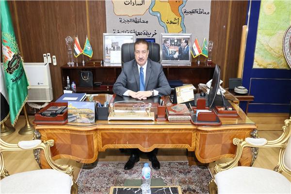 اللواء إبراهيم أبو ليمون محافظ المنوفية