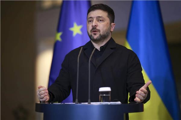 الرئيس الأوكراني فلاديمير زيلينسكي