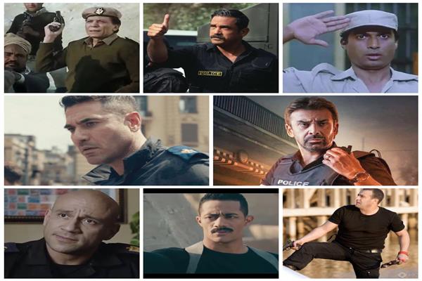 فنانون جسدوا شخصية ضابط