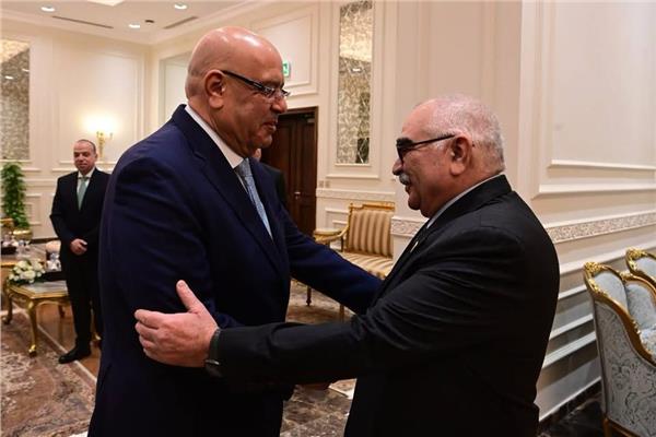 رئيس مجلس النواب خلال استقباله رئيس قضايا الدولة