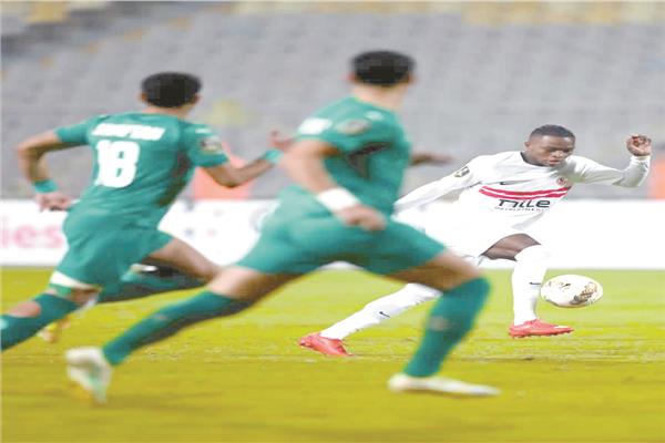 الزمالك تعادل مع المصرى ويستعد لبتروجت