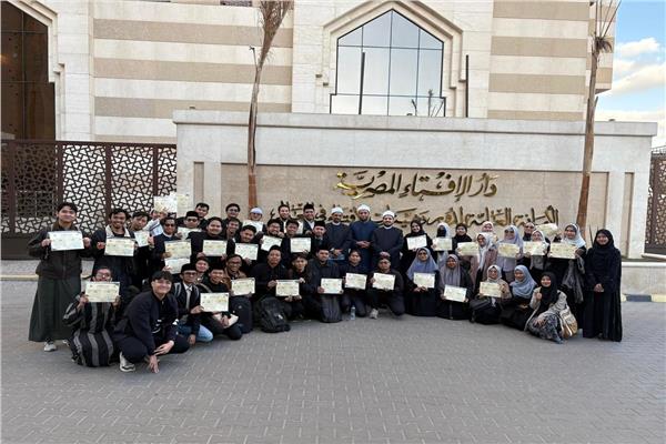 دار الإفتاء تختتم دورة تطوير مهارات الإفتاء لوفد اتحاد إندونيسيا