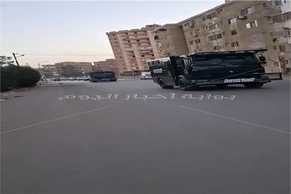 صور من الحملة الامنية علي عزبة الكلافين