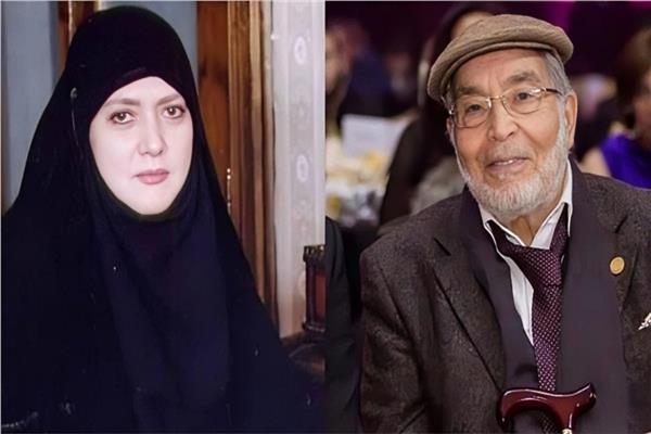  الفنانة المعتزلة شمس البارودي وزوجها حسن يوسف