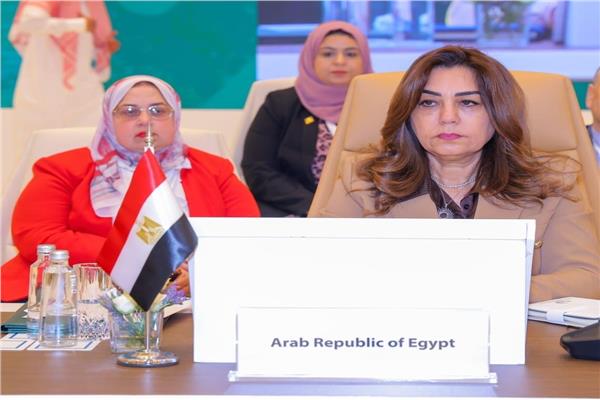 الدكتورة منال عوض وزيرة التنمية المحلية القائم بأعمال وزير البيئة