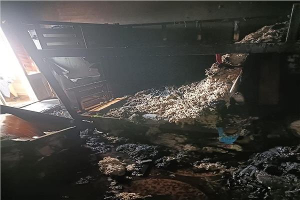 الحماية المدنية بالقليوبية تسيطرعلي حريق داخل عقار بشبرا الخيمة