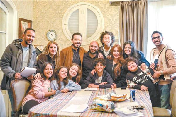  أسرة مسلسل «لعبة وقلبت بجد»