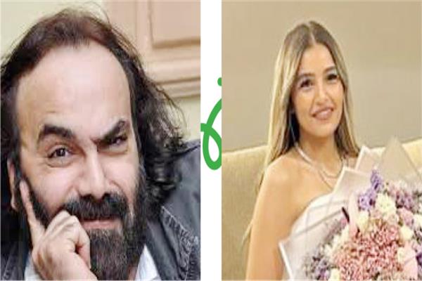 المطرب نادر أبو الليف وابنة حسام حسن