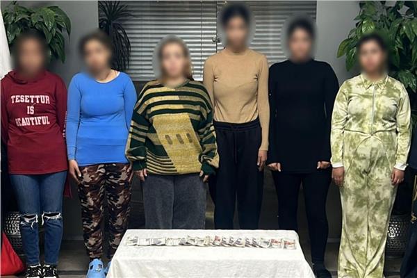 ضبط 6 سيدات للتحريض على ممارسة أعمال منافية