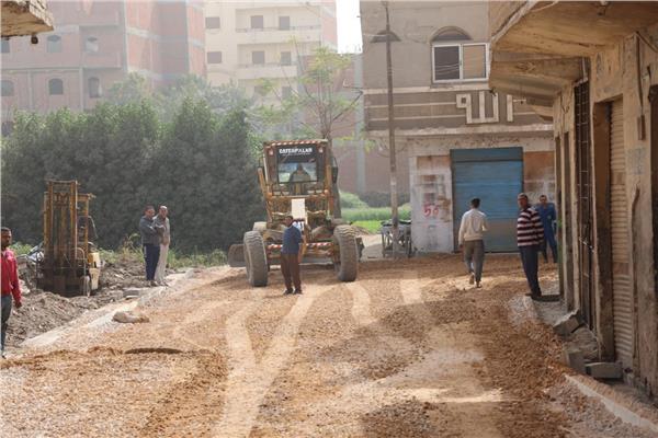  رفع كفاءة كوبري الباجور العلوي