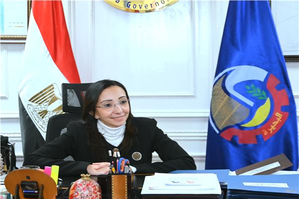 الدكتورة جاكلين عازر  محافظ البحيرة