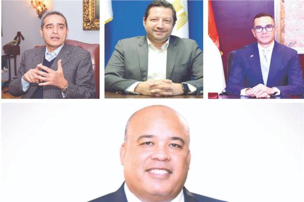 حسن الخطيب و شريف الصياد و  خالد أبو المكارم و أيمن العشرى