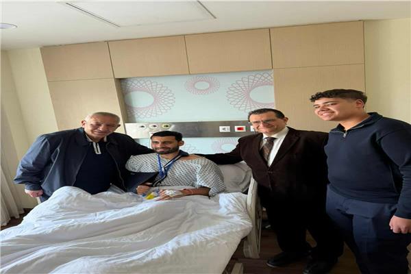 جانب من زيارة أبو علي لباهر المحمدي 