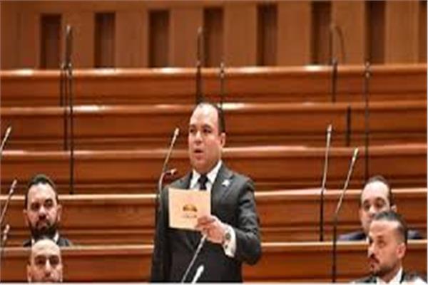 النائب أحمد عصام، رئيس الهيئة البرلمانية لحزب المؤتمر