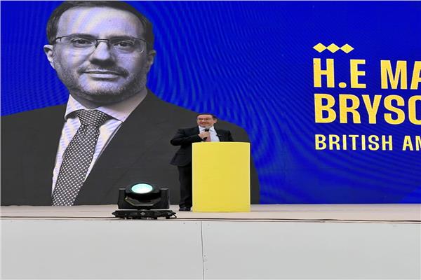 السفير البريطاني لدى مصر ماريك برايسون ريتشاردسون