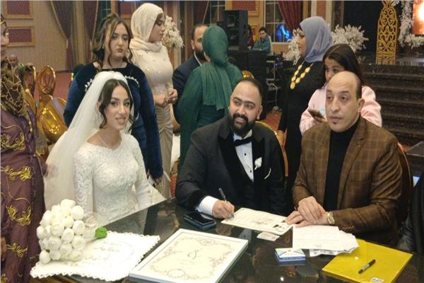 عقد قران نجل الكاتب أحمد سعد زغلول