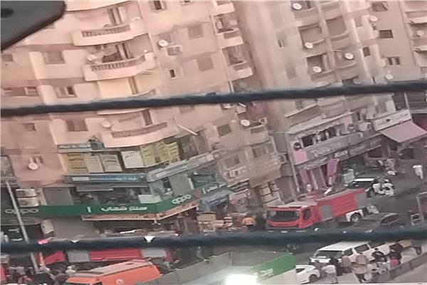 حريق شقة سكنية بالإسكندرية