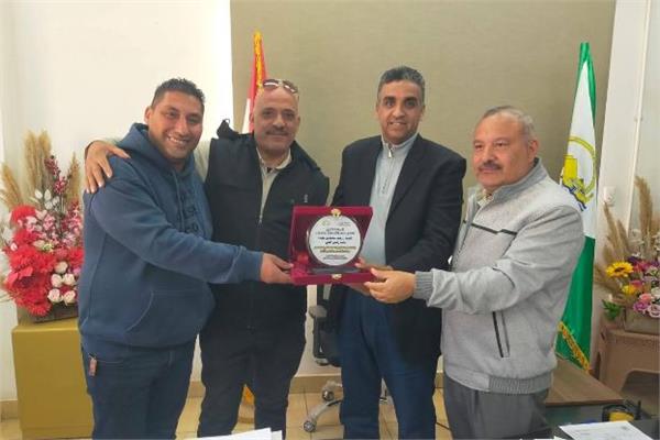 تكريم نائب رئيس حي المنيرة الغربية