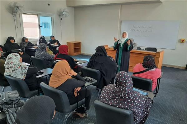 واعظات الأوقاف يشاركن في دعم المرأة المعنَّفة