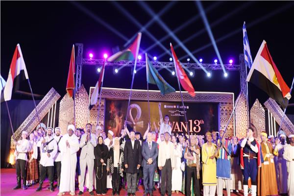 ختام مهرجان أسوان الدولى الثالث عشر للثقافة والفنون 