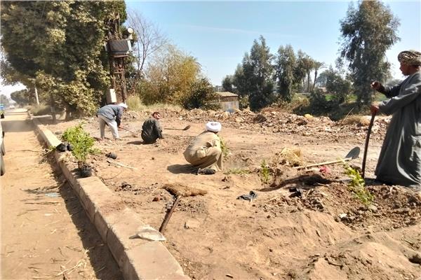 معًا لتشجير قرية أولاد عمرو